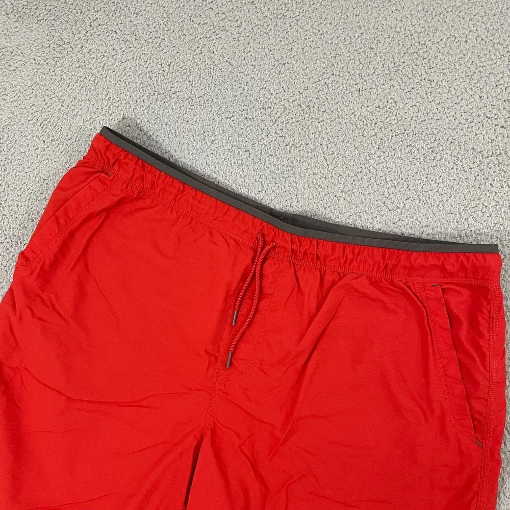The North Face Home Game Shorts Men XL Red Outdoor Hiking Pull On